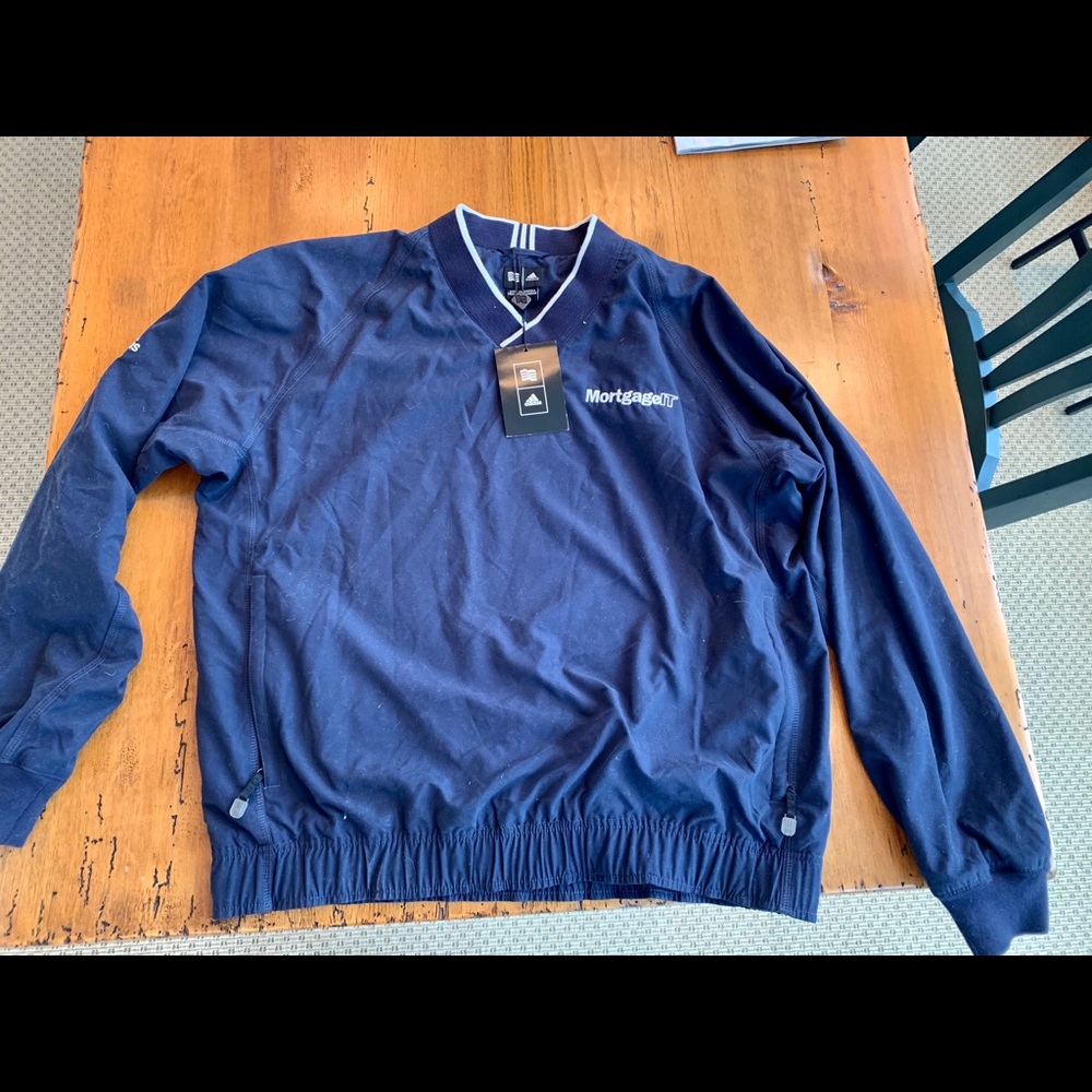 Adidas Pullover windbreaker navy